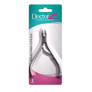 Alicate de Cortar Unha e Alicate Para Cuticula Aço Inox 10 CM Profissional Doctor Z - Imagem 4