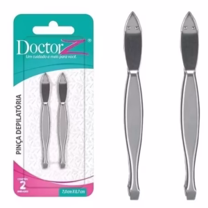 Kit 02 Pinça Para Sobrancelha - Pinca Depilatoria 2 Unidades - Tirar Pelos Sombrancelha Sobra - Imagem 3
