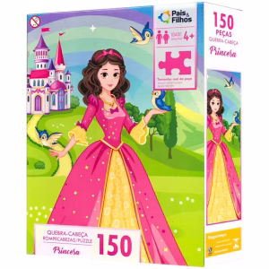 Quebra Cabeça Princesa 150 Peças Pais e Filhos - Imagem 3